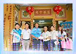 คารวะคณะกรรมการอุปถัมภ์ การจัดพิธีเทศน์มหาชาติและทอดผ้าป่าเพื่อการศึกษา<br>เนื่องในโอกาสครบรอบ 129 ปี แห่งการสถาปนาโรงเรียนภูเก็ตวิทยาลัย